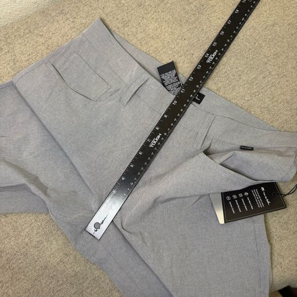 Travis Mathew Pants Men 33x32 Gray Beckladdium Golf Lightweight Outdoor Active - Picture 7 of 9